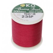 KO Beading thread Scarlett pink 23